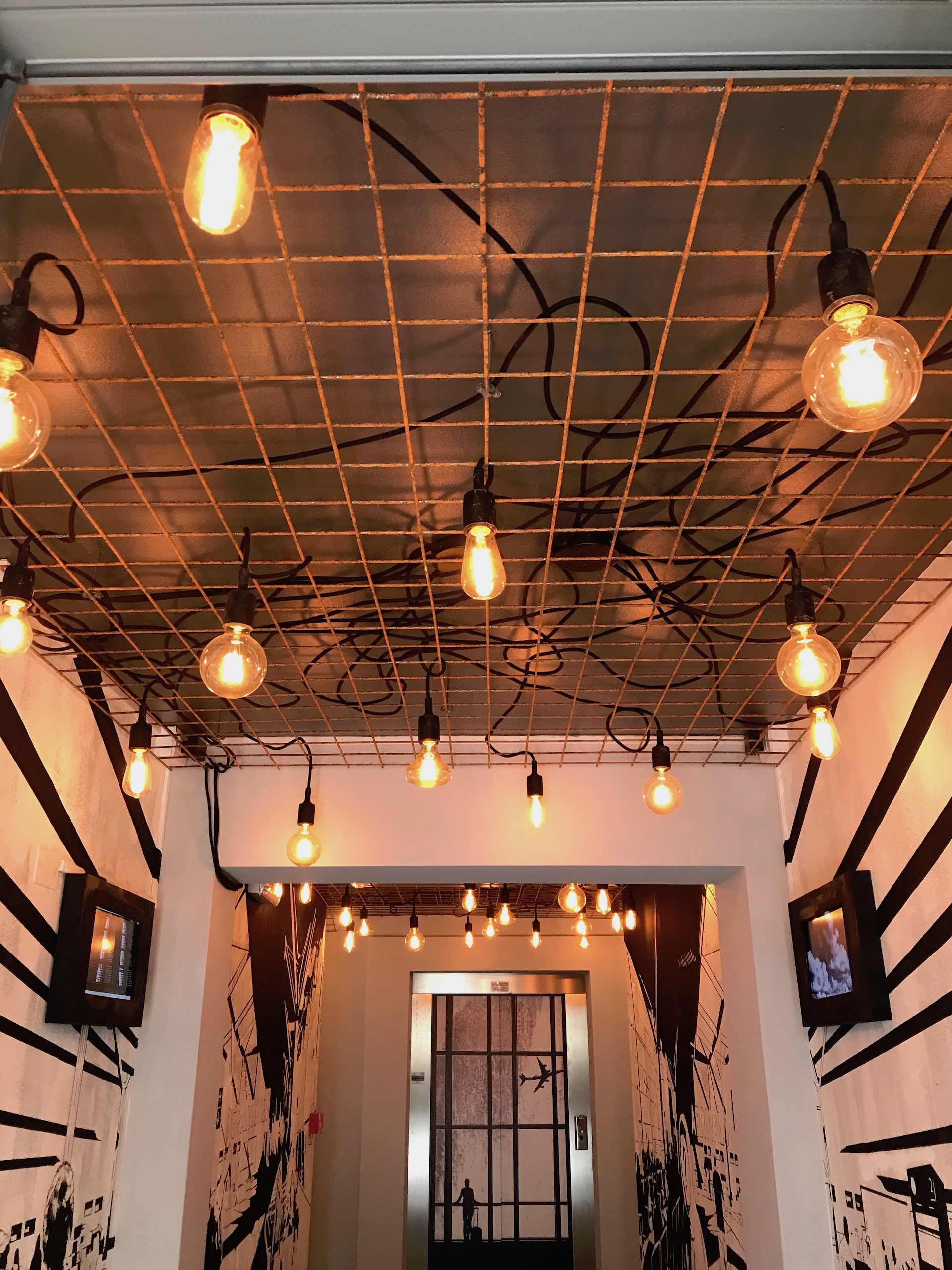 Entrance to the residence