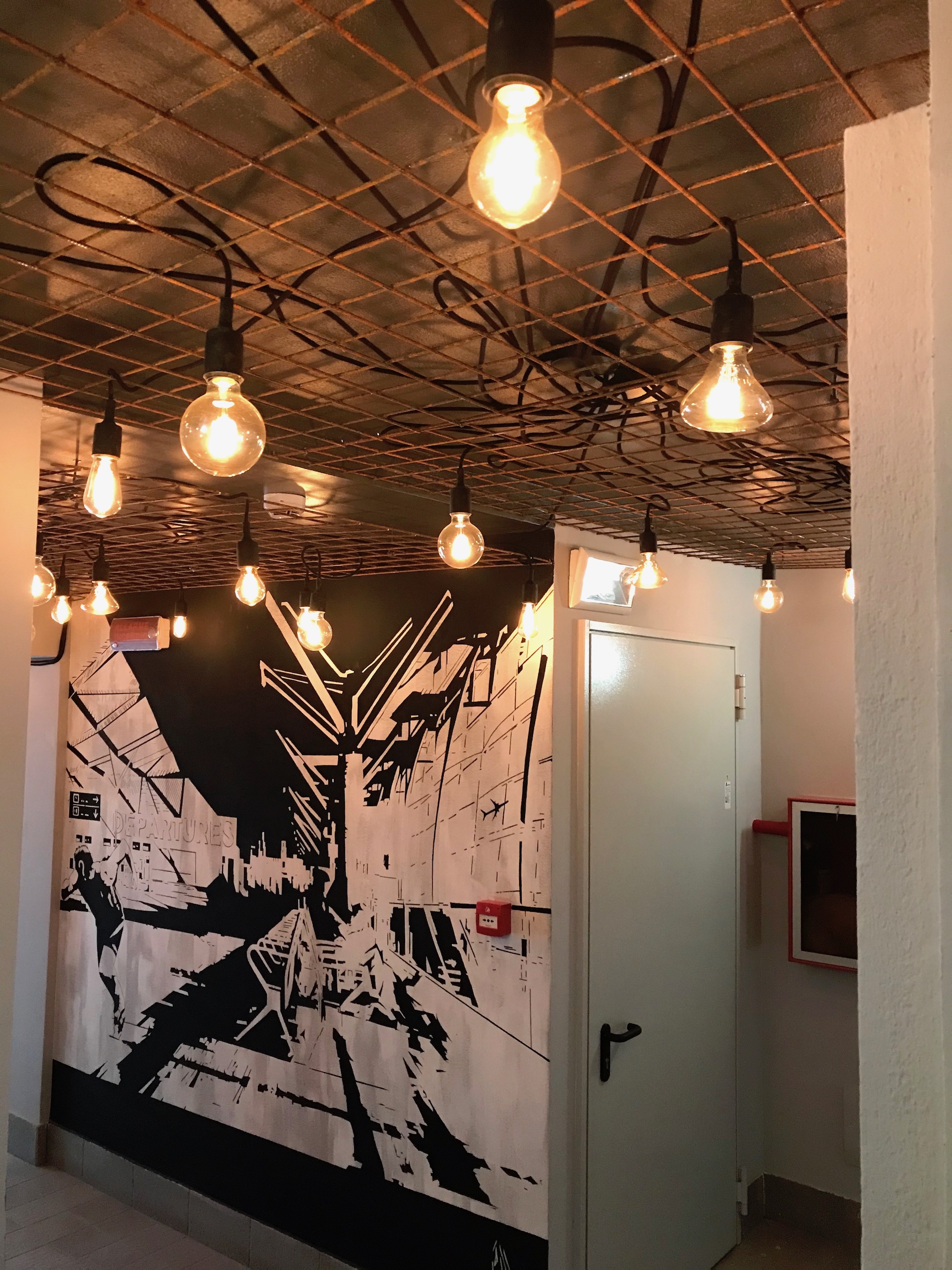 Entrance to the residence