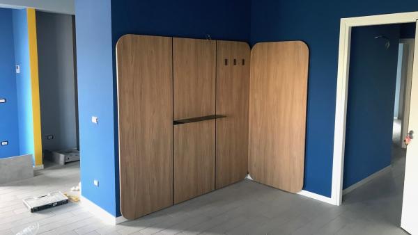 Pop colors on the walls