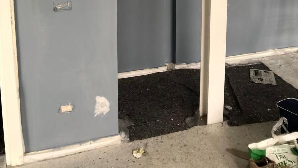 Covering and preparation phase