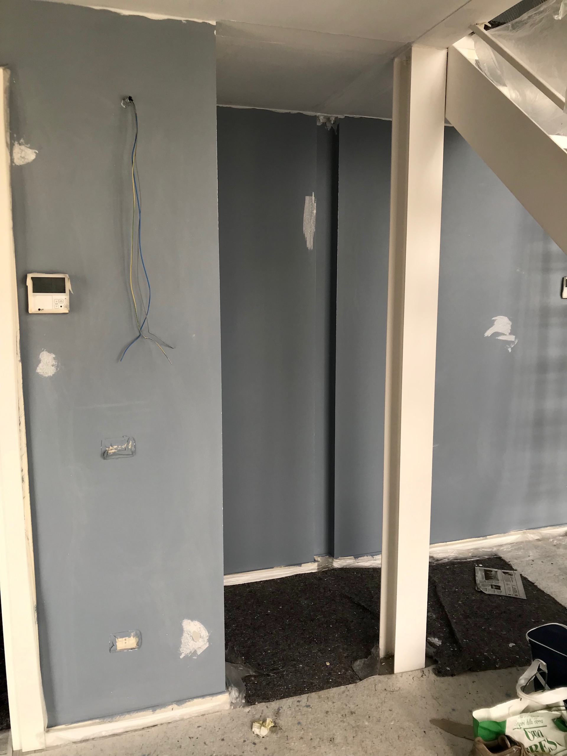 Covering and preparation phase