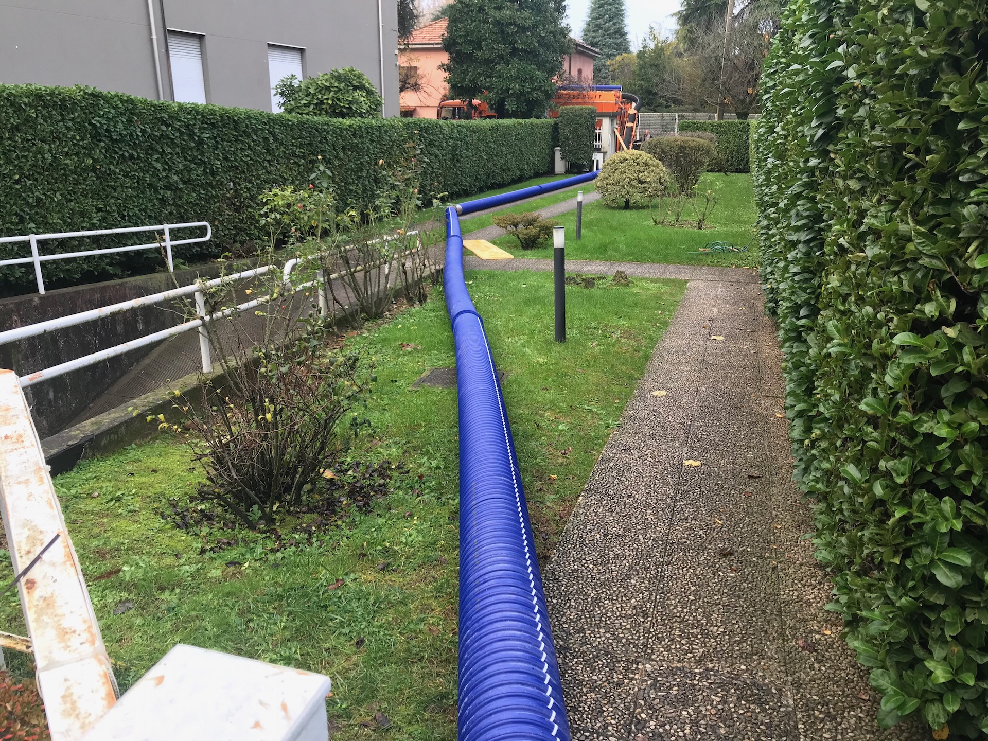 Tubo per estrazione e trasporto macerie