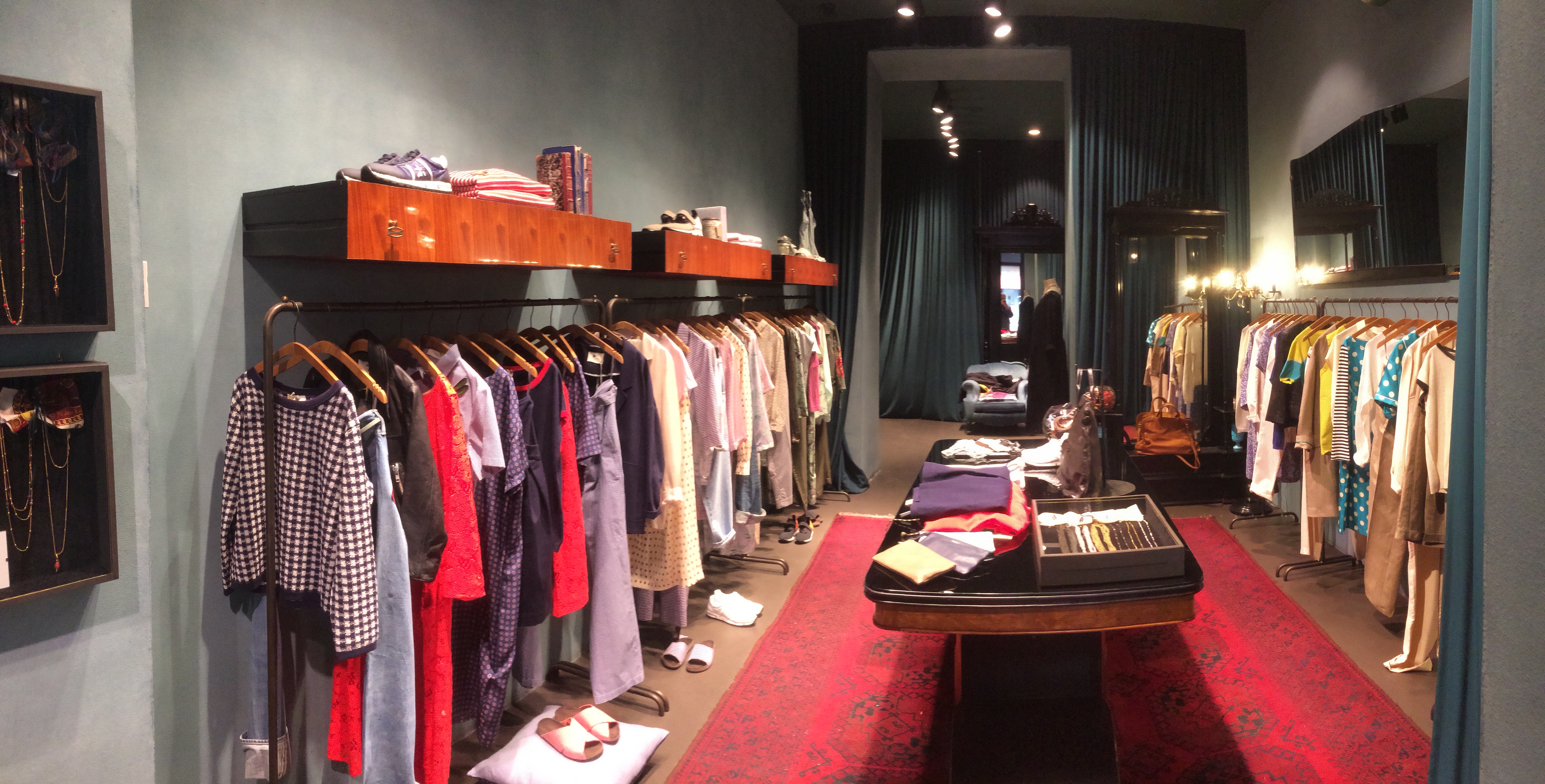 Interior room of Flagship Store Momonì Milan