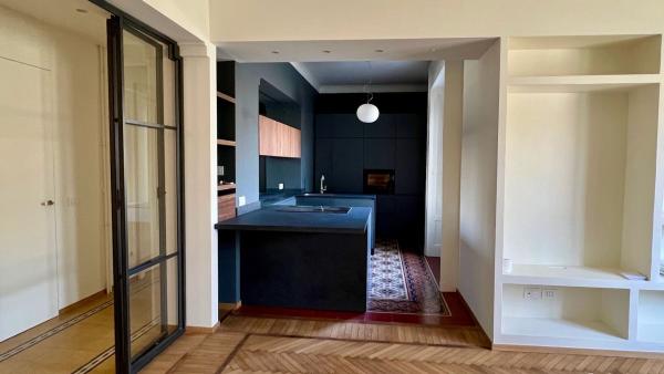 Living e cucina a vista 