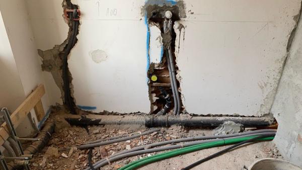 Rifacimento impianto sanitario