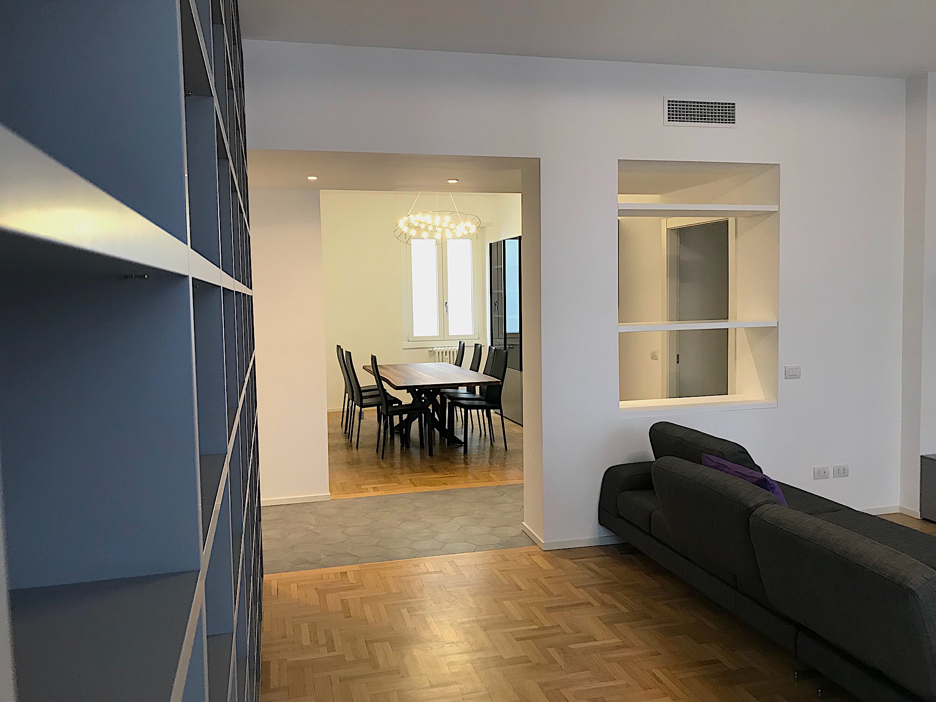 Living e sala da pranzo