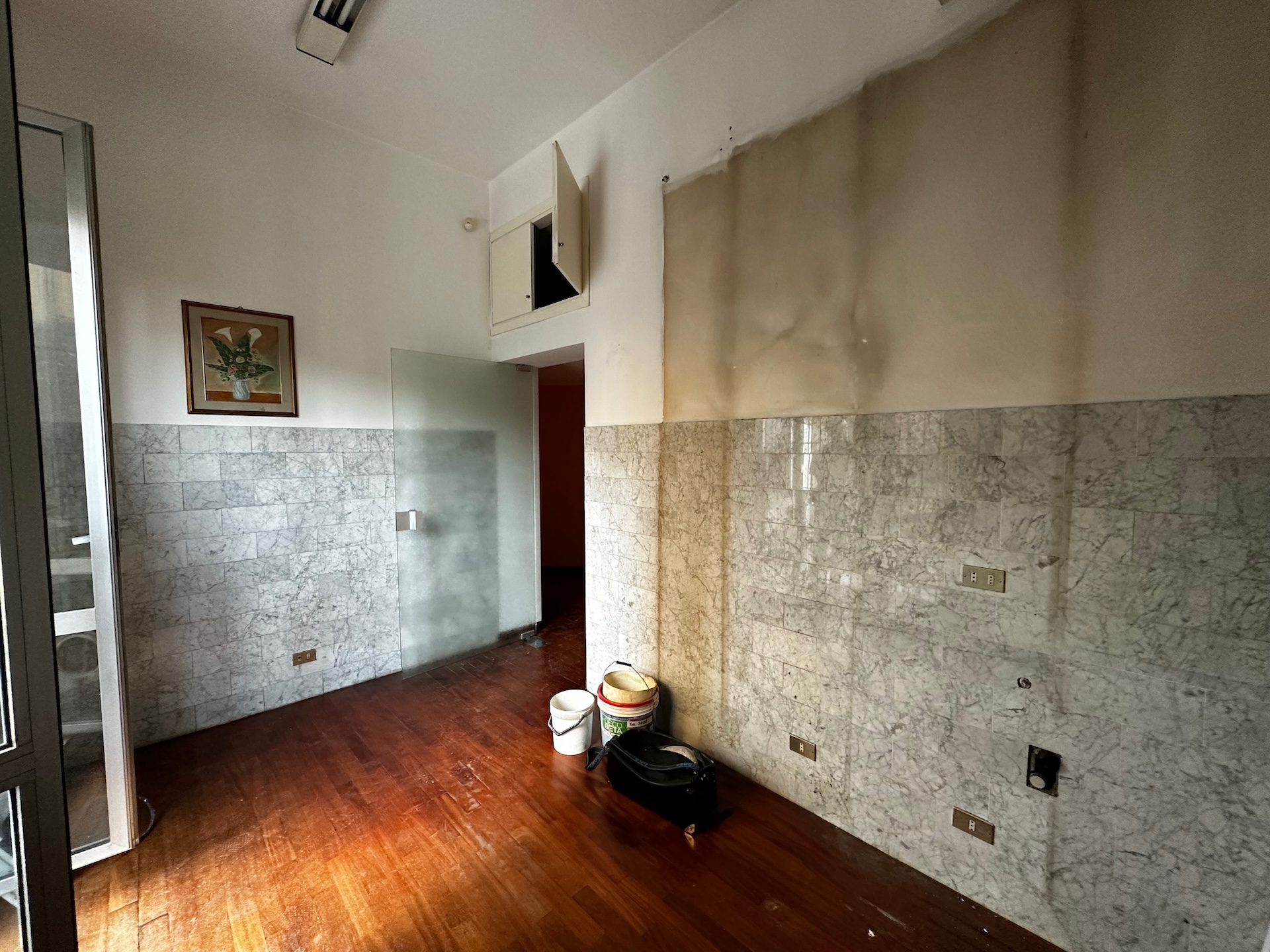 Zona cucina prima dei lavori