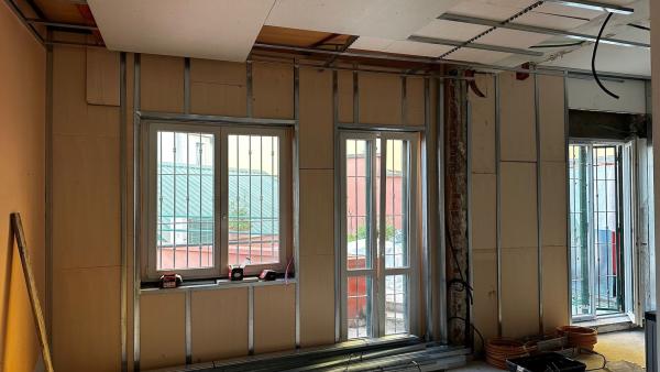 Coibentazioni e chiusure con cartongesso