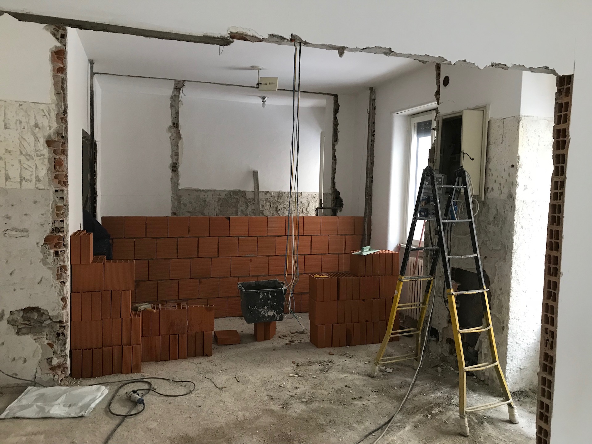 Demolizioni e ricostruzioni appartamento 