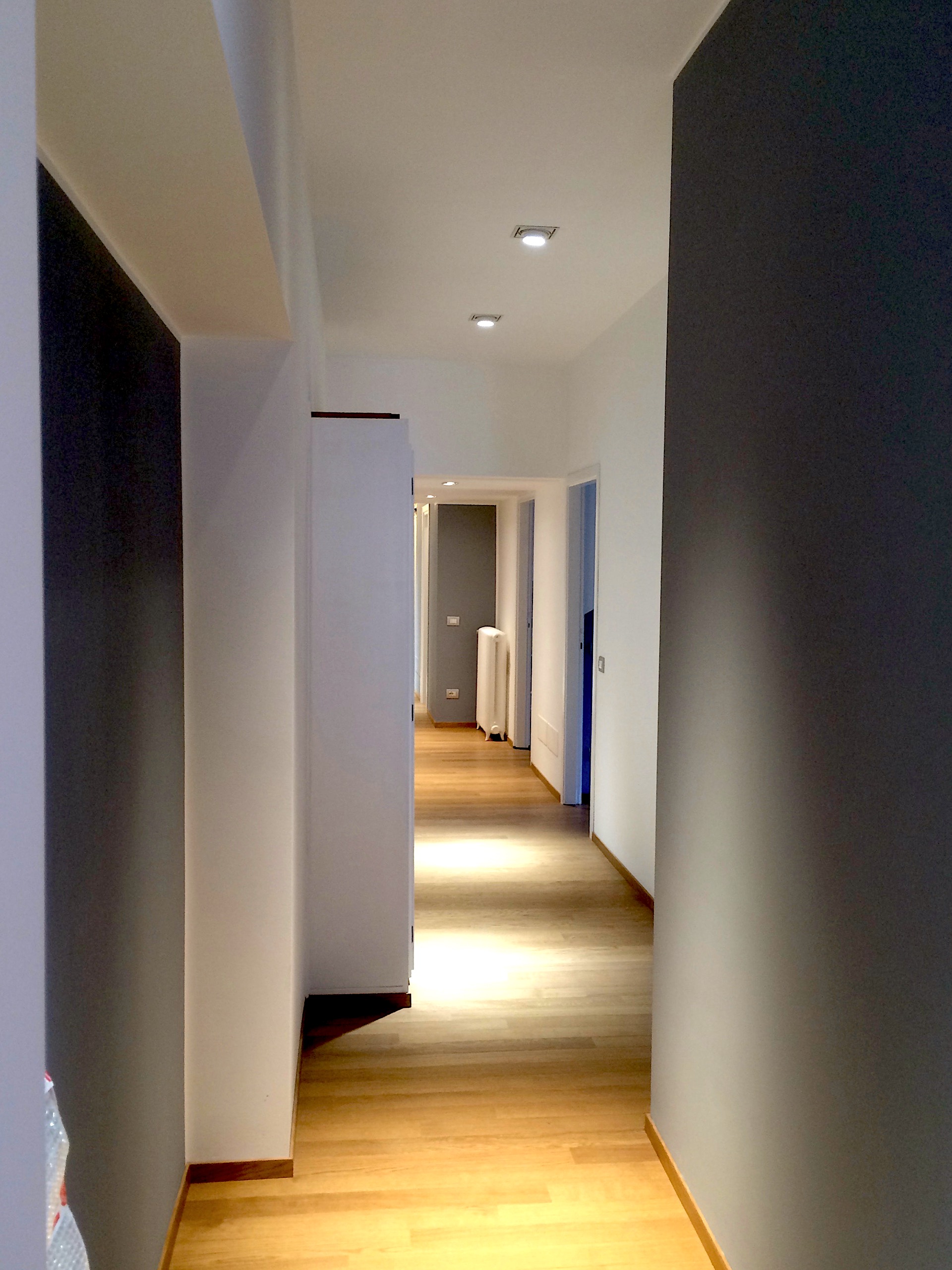 Corridoio che conduce alla zona notte