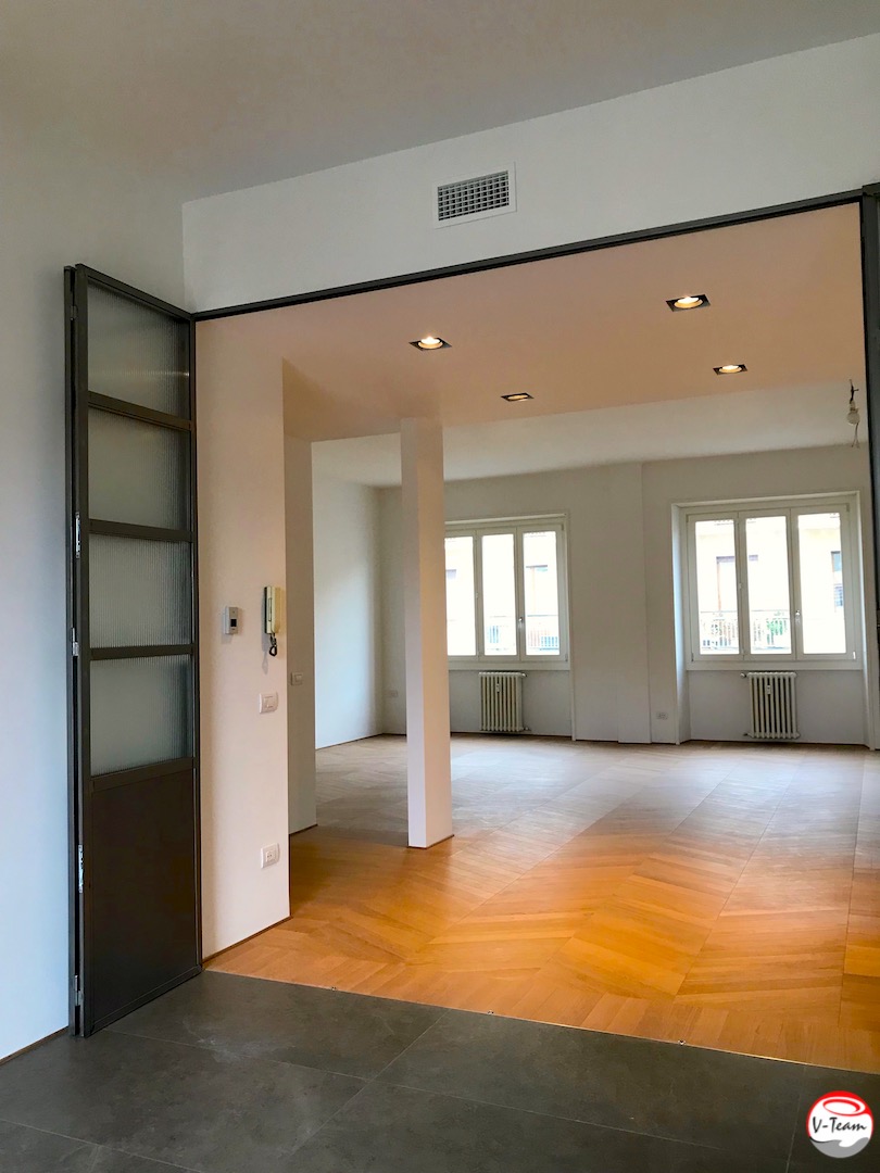 Il living visto dalla cucina