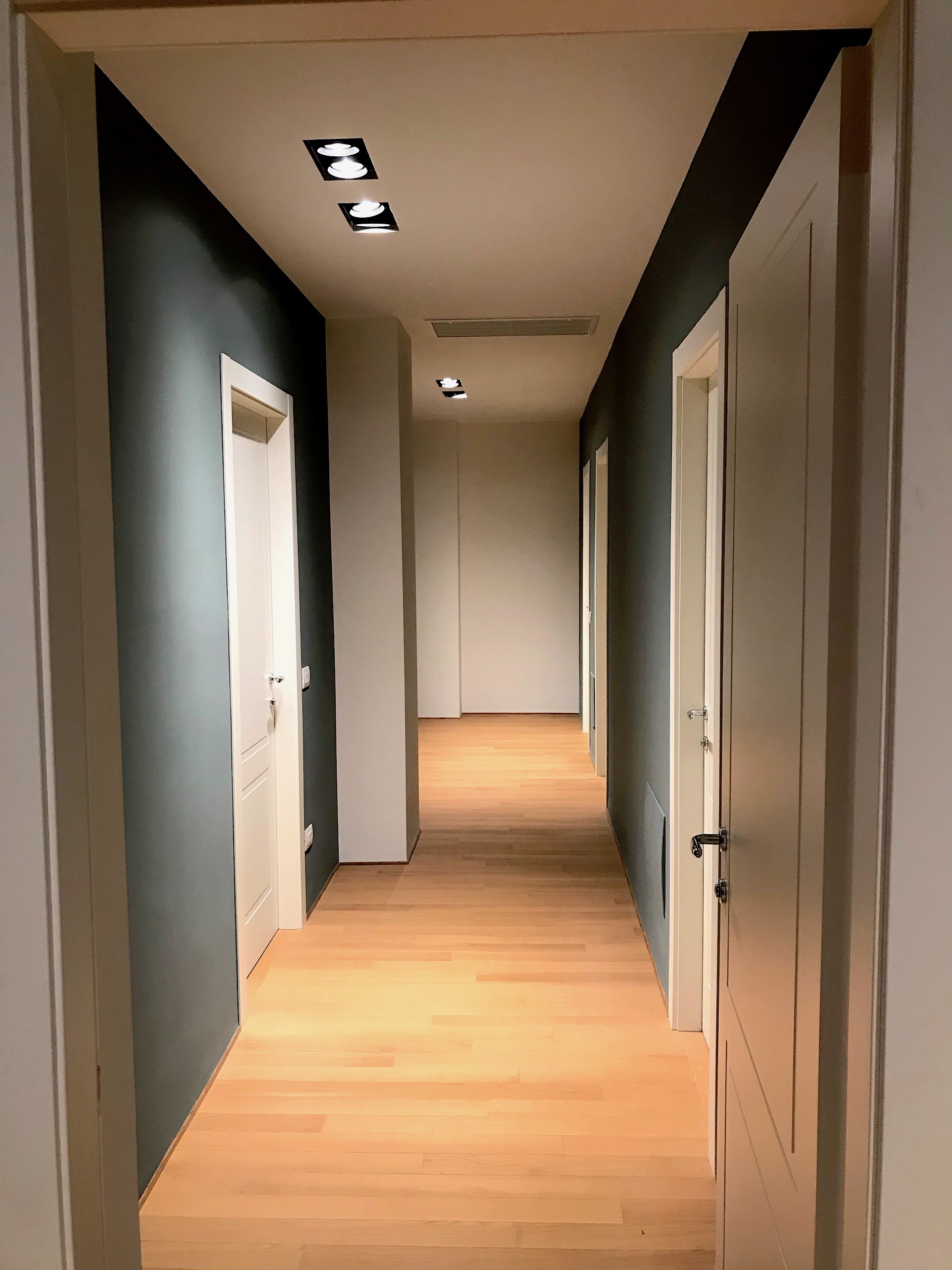 Corridoio che conduce alla zona notte