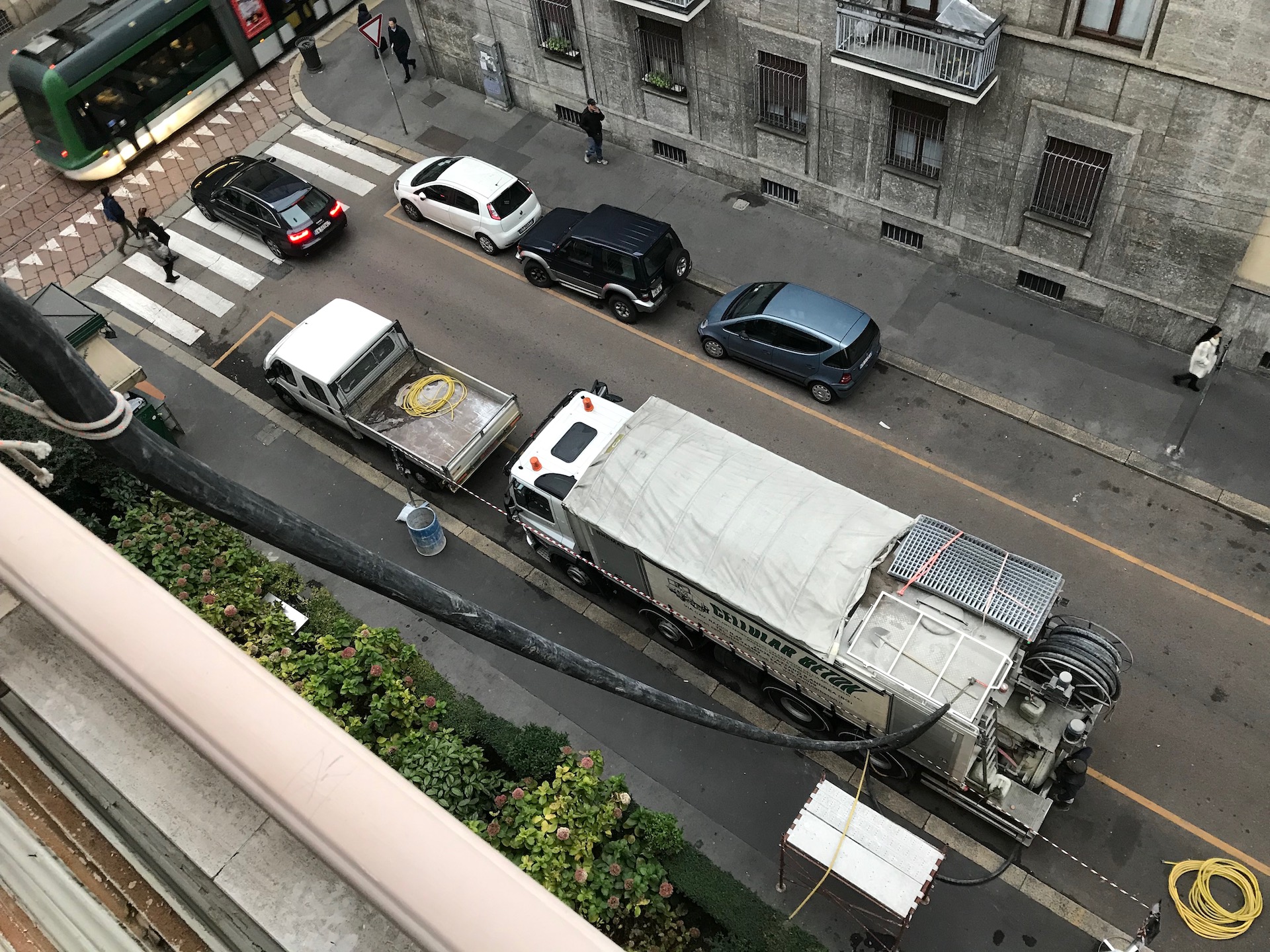 Autopompa per sottofondi