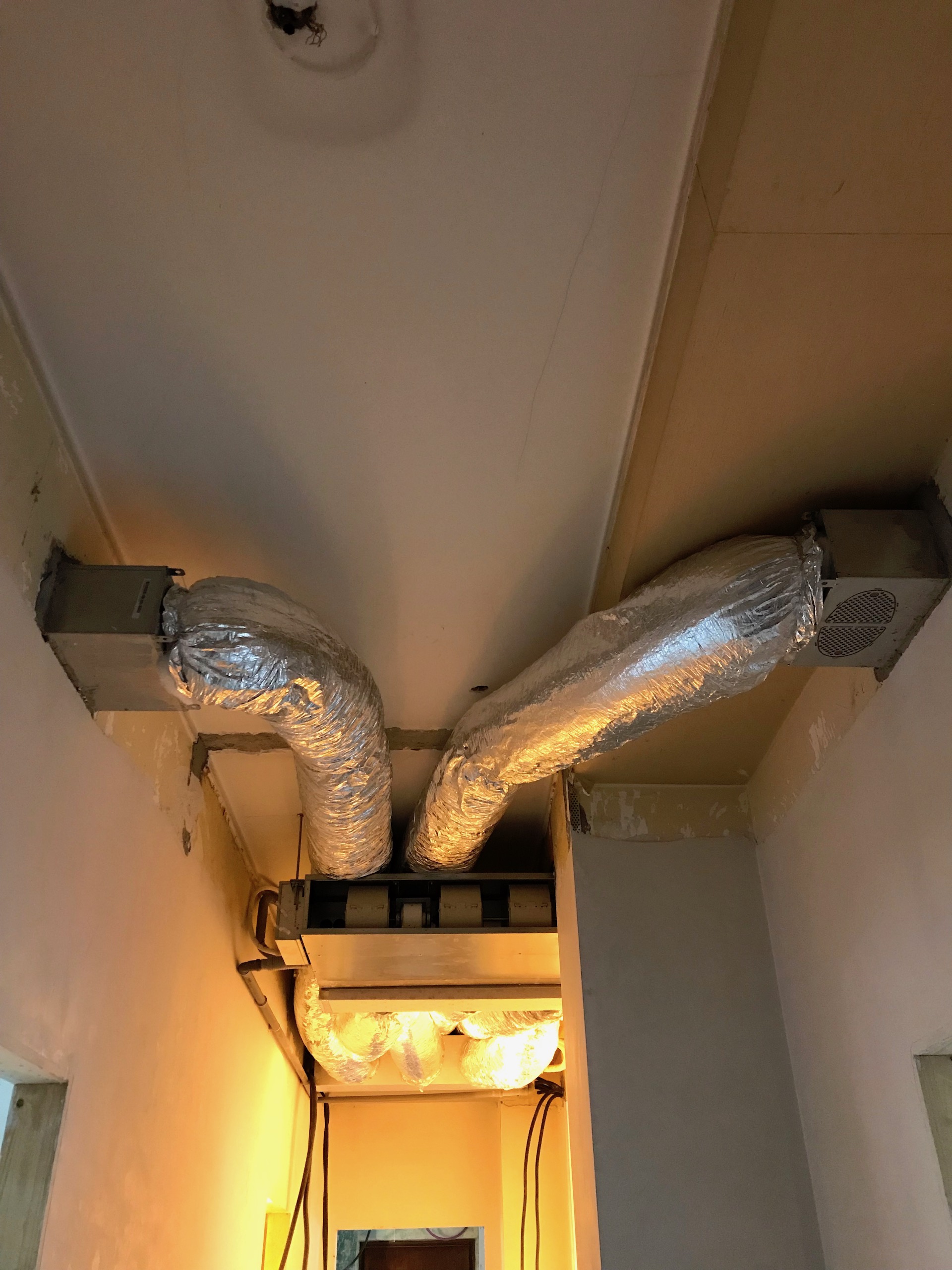 Impianto aria canalizzato