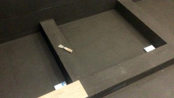 Creation of shower trays