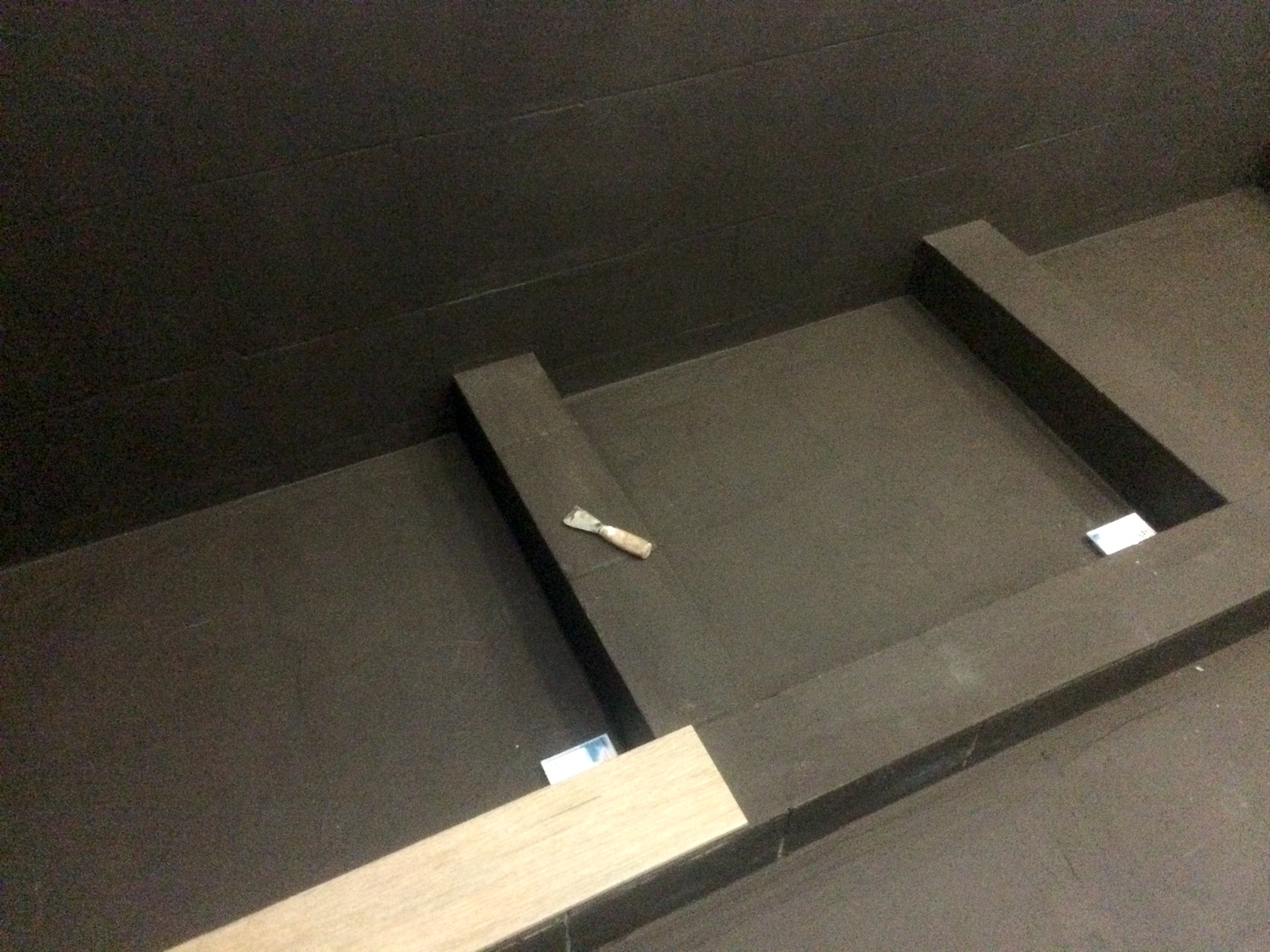 Creation of shower trays