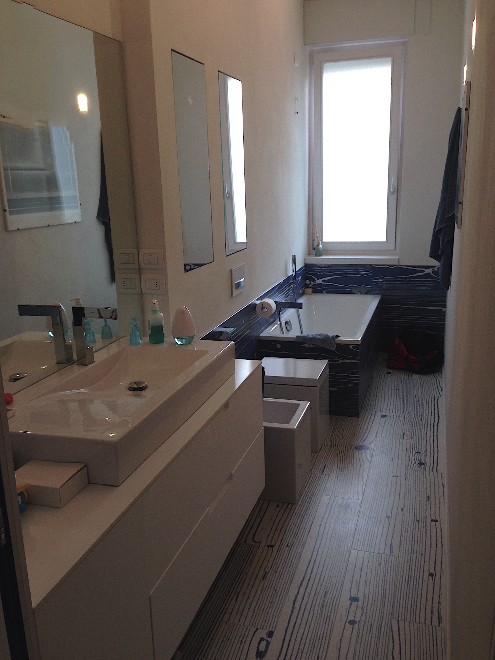 Bagno zona notte con vasca