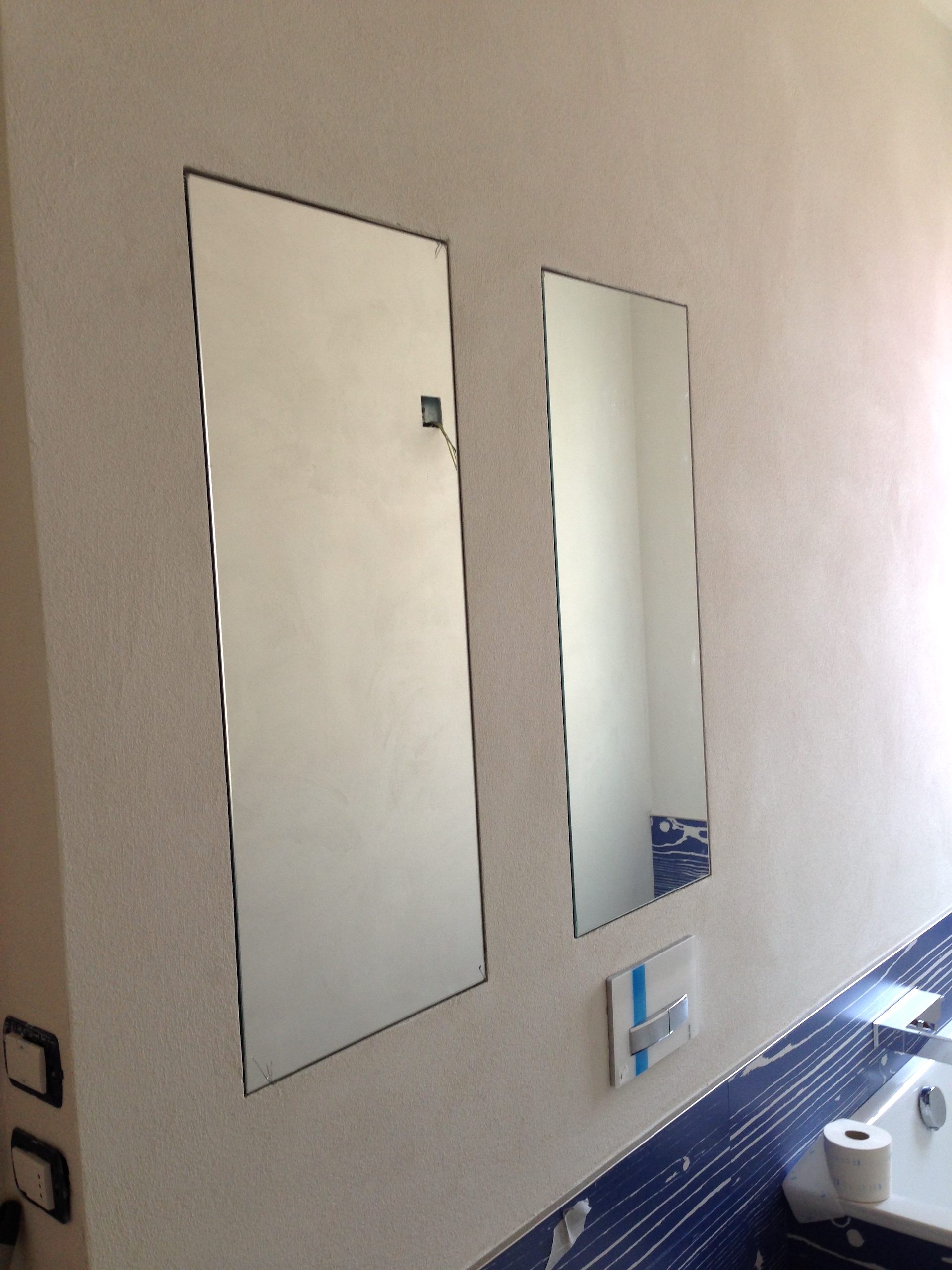 Dettaglio ante a specchio